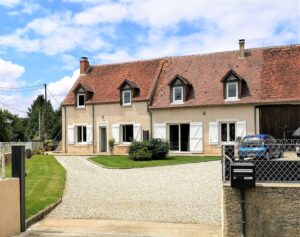 vue entrée des gîte